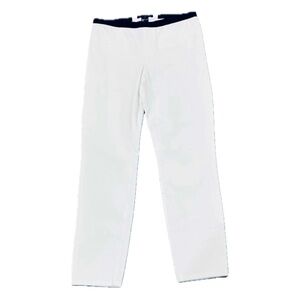 LAFAYETTE 148 New York White Black Pull-On Pants, MINT Condition, Size S (4/6)